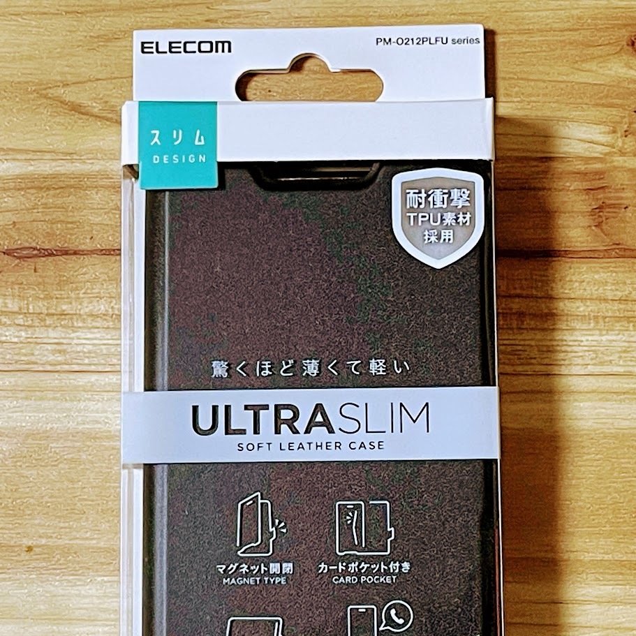 エレコム OPPO Reno5 A 手帳型ケース 高級感のあるソフトレザー素材 カバー カード ブラック 軽さを損ねない薄型・超軽量 磁石付 272_画像6