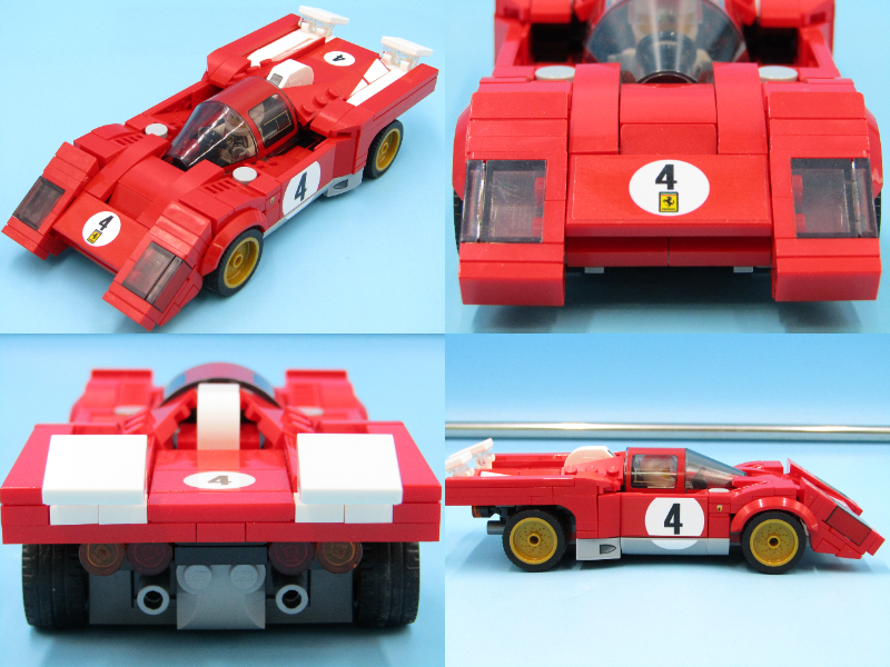 J005 LEGO　レゴブロック　スピードチャンピオン　セット　ランボルギーニ　フェラーリ　マーライン_画像5
