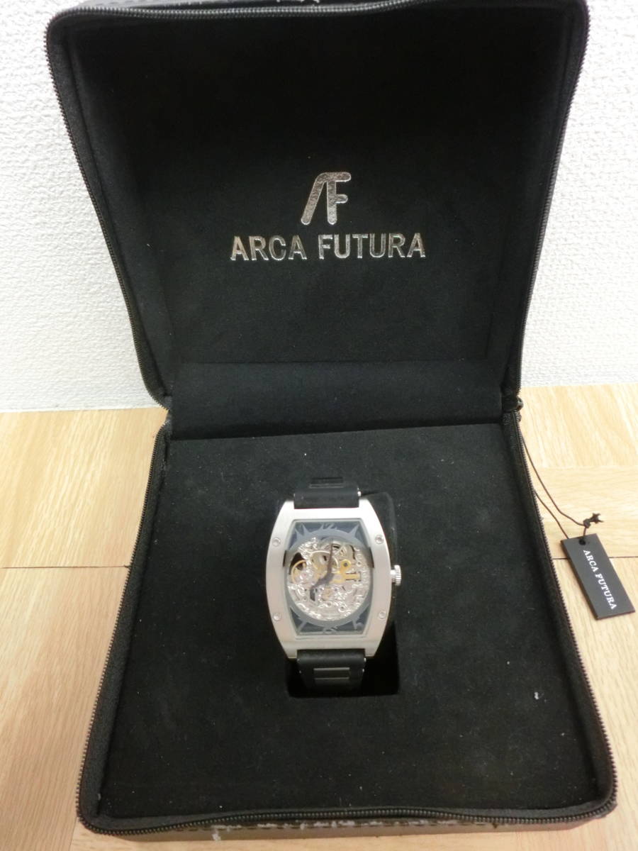 kme/466118/0123/アルカフトゥーラ ARCA FUTURA　自動巻き腕時計 978E_画像1
