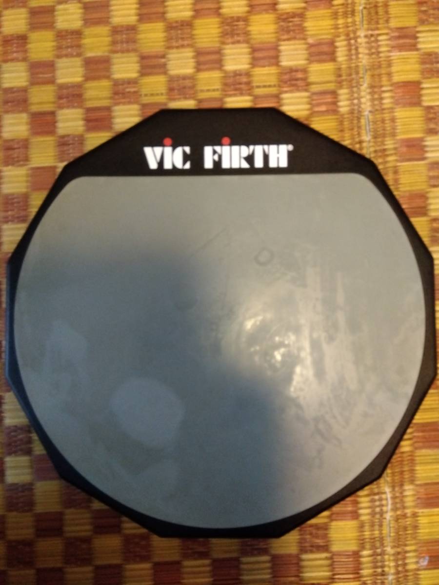 【中古】VIC FIRTH ドラム　トレーニング・パッド 練習パッド　_画像1