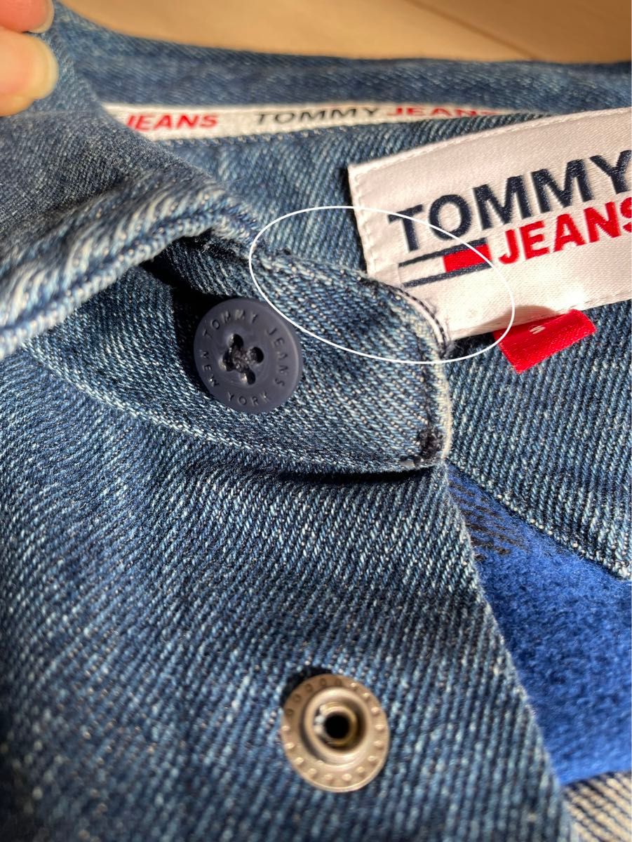 TOMMY JEANS トミージーンズ デニム ジャケット メンズ S