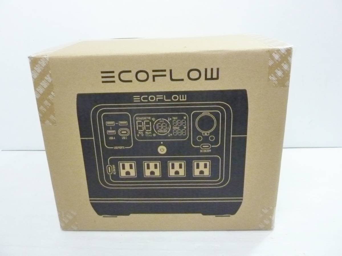 CV5454tb 売切り！美品 EcoFlow エコフロー RIVER 2 Pro ポータブル電源 ZMR620-B-JP 768Wh アウトドア キャンプ 災害時などにの画像2