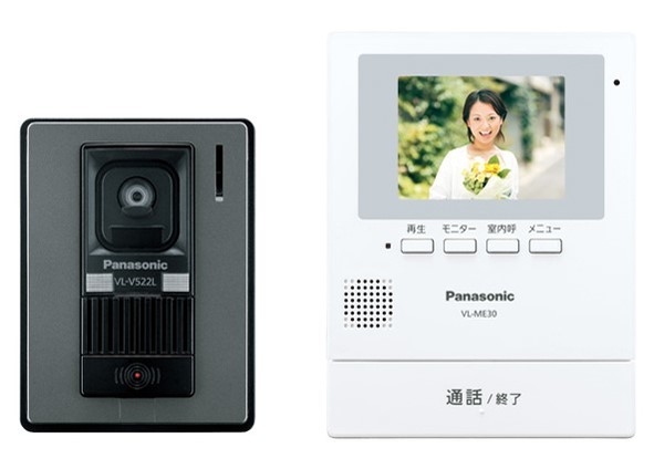 PP1576t 未使用 パナソニック Panasonic テレビドアホン VL-SE30KL 電源コード式_イメージです。