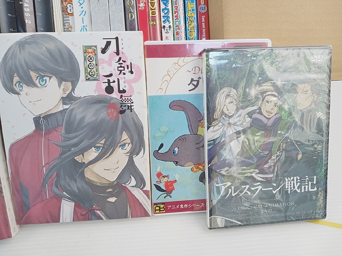 [D-1-1] アニメDVD いろいろ まとめ売り 再生未確認 ジャンク 刀剣乱舞 うたの☆プリンスさまっ♪ トムとジェリー 他_画像3