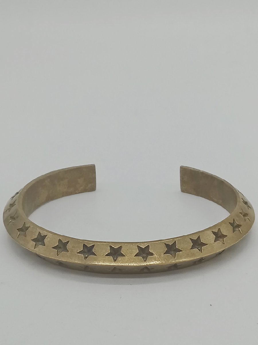 [19A-61-002] CALEE キャリー 16S/S スターデザイントライアングルバングル STAR BANGLE 箱付き_画像2