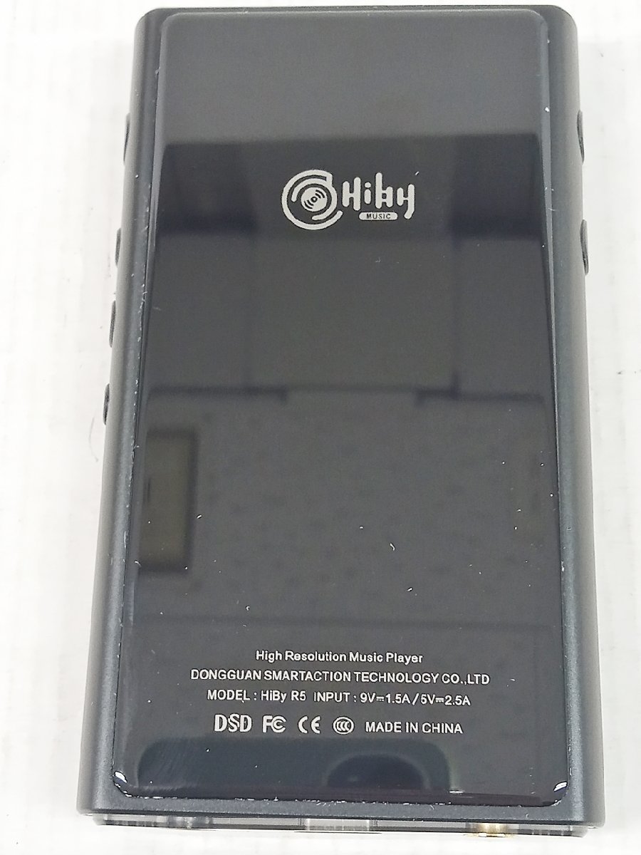 [B8A-61-005-1] HIBY HIBY R5 第1世代 16GB デジタルハイレゾオーディオプレーヤー 動作確認済み 中古_画像3