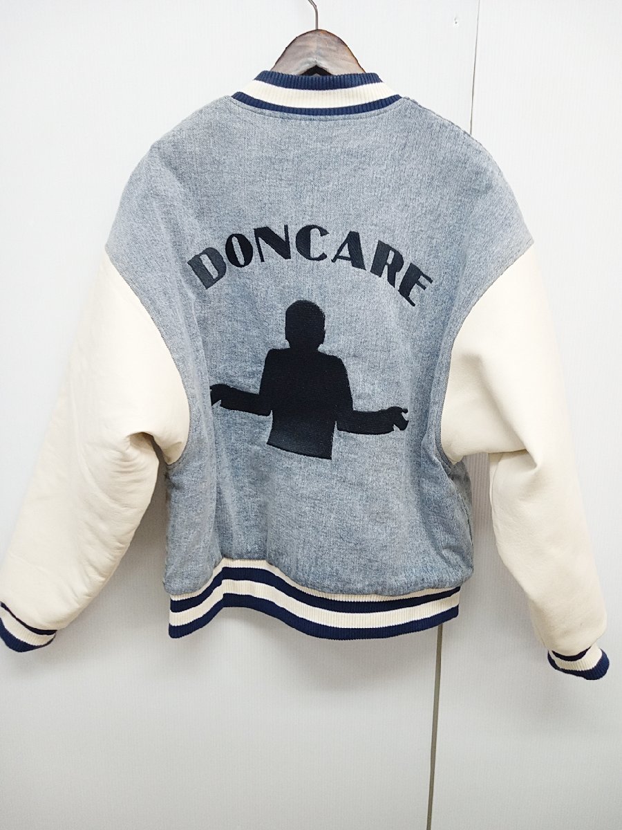 [12B-61-043-2] DONCARE ドンケア デニムスタジャン サイズLの画像2