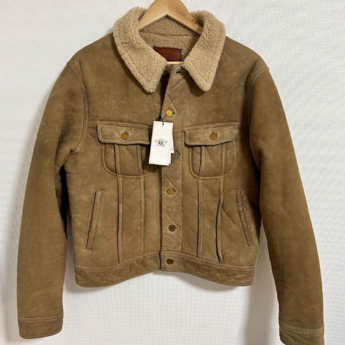 新品未使用品 RRL シアリング Gジャン 裏ボア ダブルアールエル 新品未使用品 RRL シアリング Gジャン 裏ボア ダブルアールエル