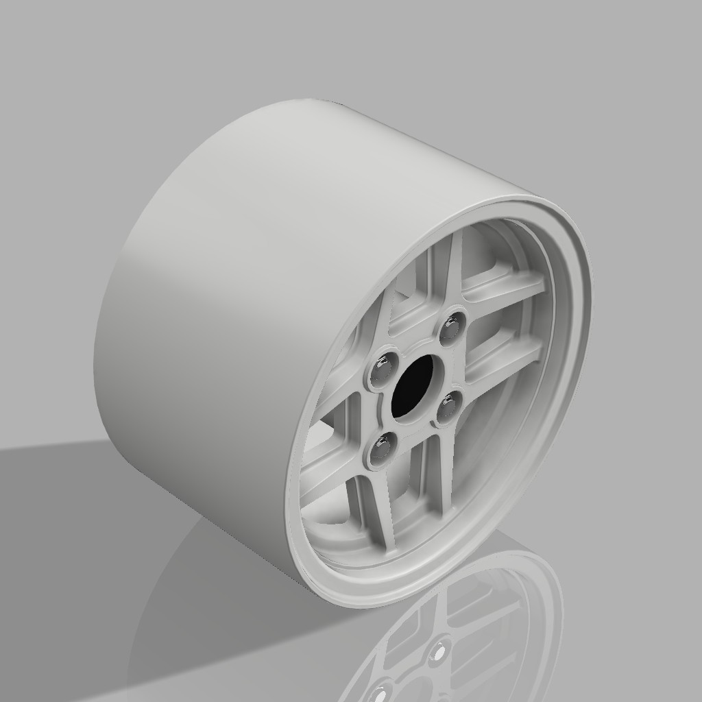 1/24 plastic model wheel . column type 