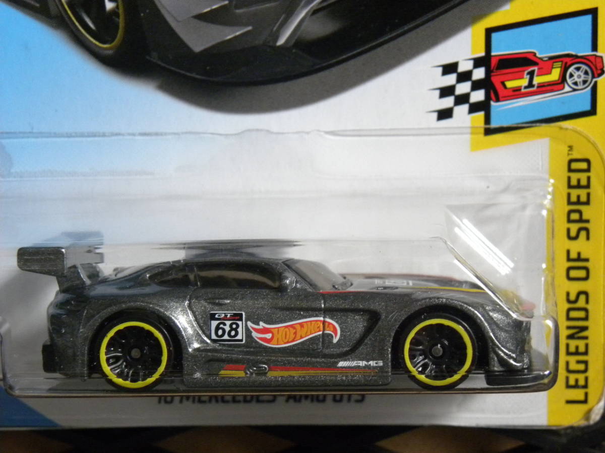 即決☆☆2016 MERCEDES-AMG GT3 LEGENDS OF SPEED メルセデス　ホットウィール Hot Wheels_画像3