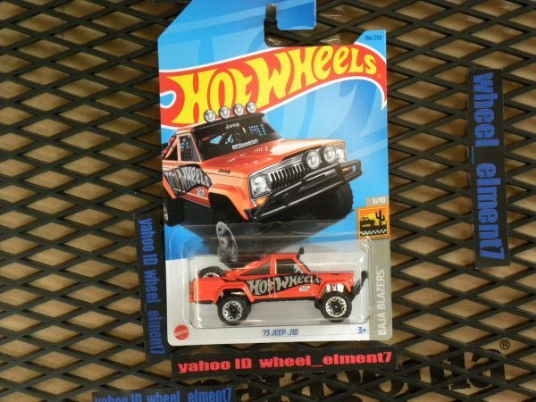 即決☆☆'73 JEEP J10 BAJA BLAZERS ホットウィール Hot Wheels_画像2