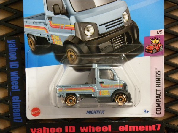 即決☆☆MIGHTY K マイティ軽 COMPACT KINGS ホットウィール Hot Wheels_画像1