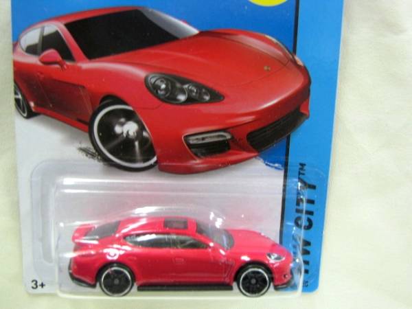 定形外発送可☆即決☆HW☆ 2014#40 PORSCHE PANAMERA RED ポルシェの画像2