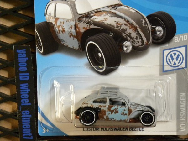 即決☆☆CUSTOM VOLKSWAGEN BEETLE GR ホットウィール Hot Wheels_画像1