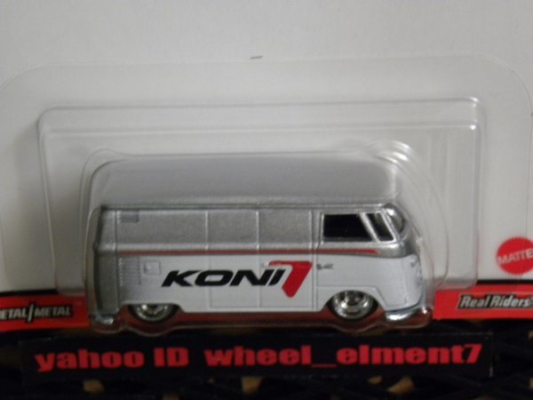 即決☆☆VOLKSWAGEN T1 PANEL BUS KONI プレミアムモデル HOT WHEELS ホットウィール☆　_画像3