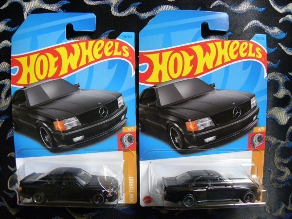 即決☆☆２個で　'89 メルセデス・ベンツ 560 SEC AMG　 MERCEDES-BENZ　 ホットウィール(Hot Wheels) HNK15☆☆_画像1