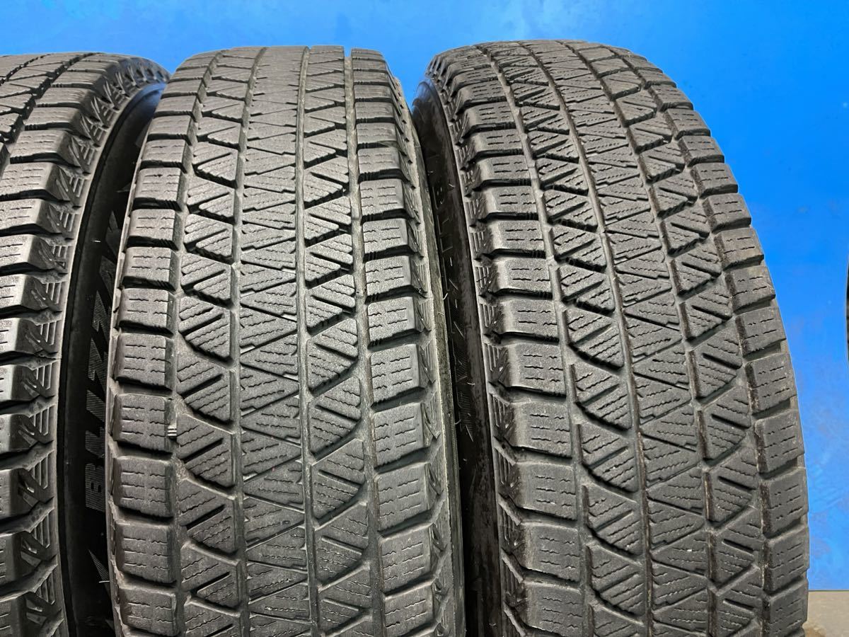 175/80R16 BRIDGESTONE BLIZZAK DM-V3 2020年製　アルミホイールセット 4本セット ジムニー_画像8