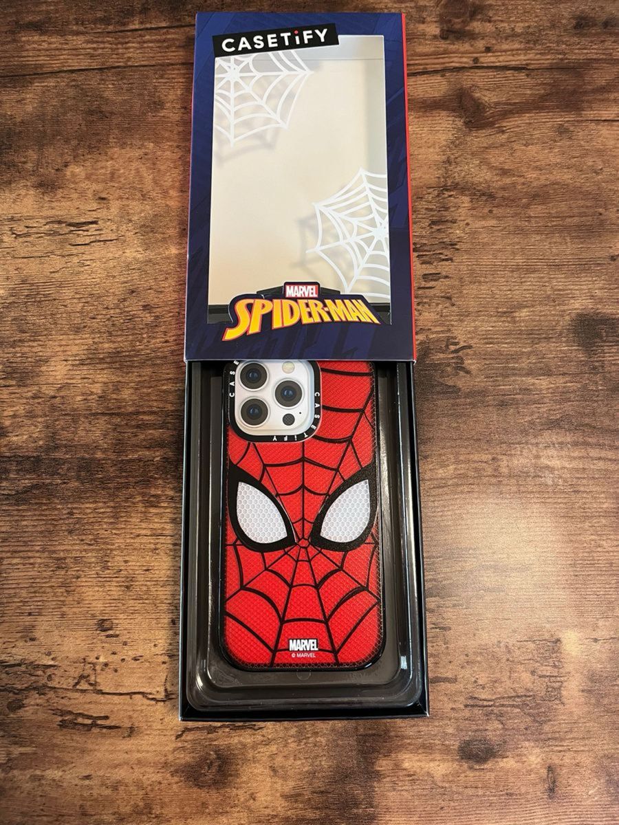 新品未使用 casetify スパイダーマン コラボ　iphone 15 pro