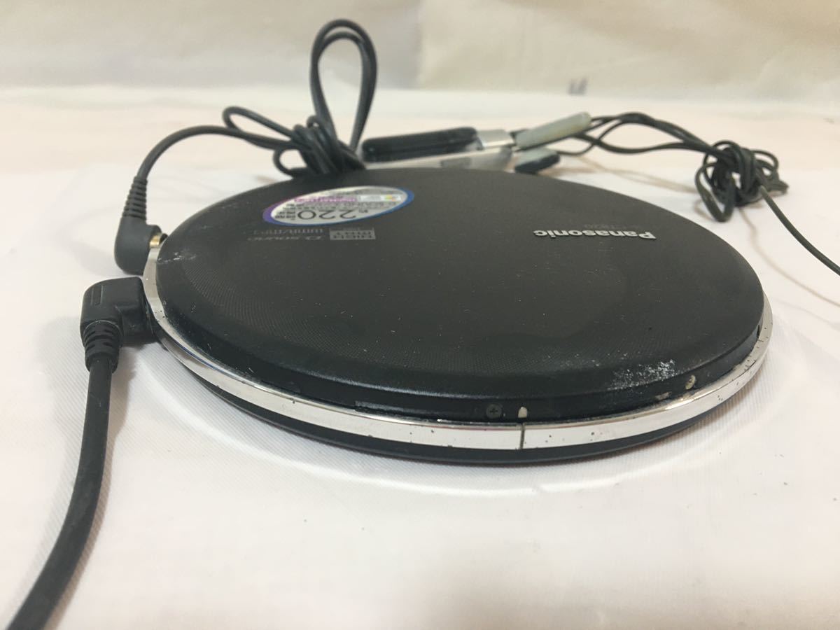 ○R542○ジャンク Panasonic SL-CT820 パナソニック ポータブルCDプレーヤー_画像6