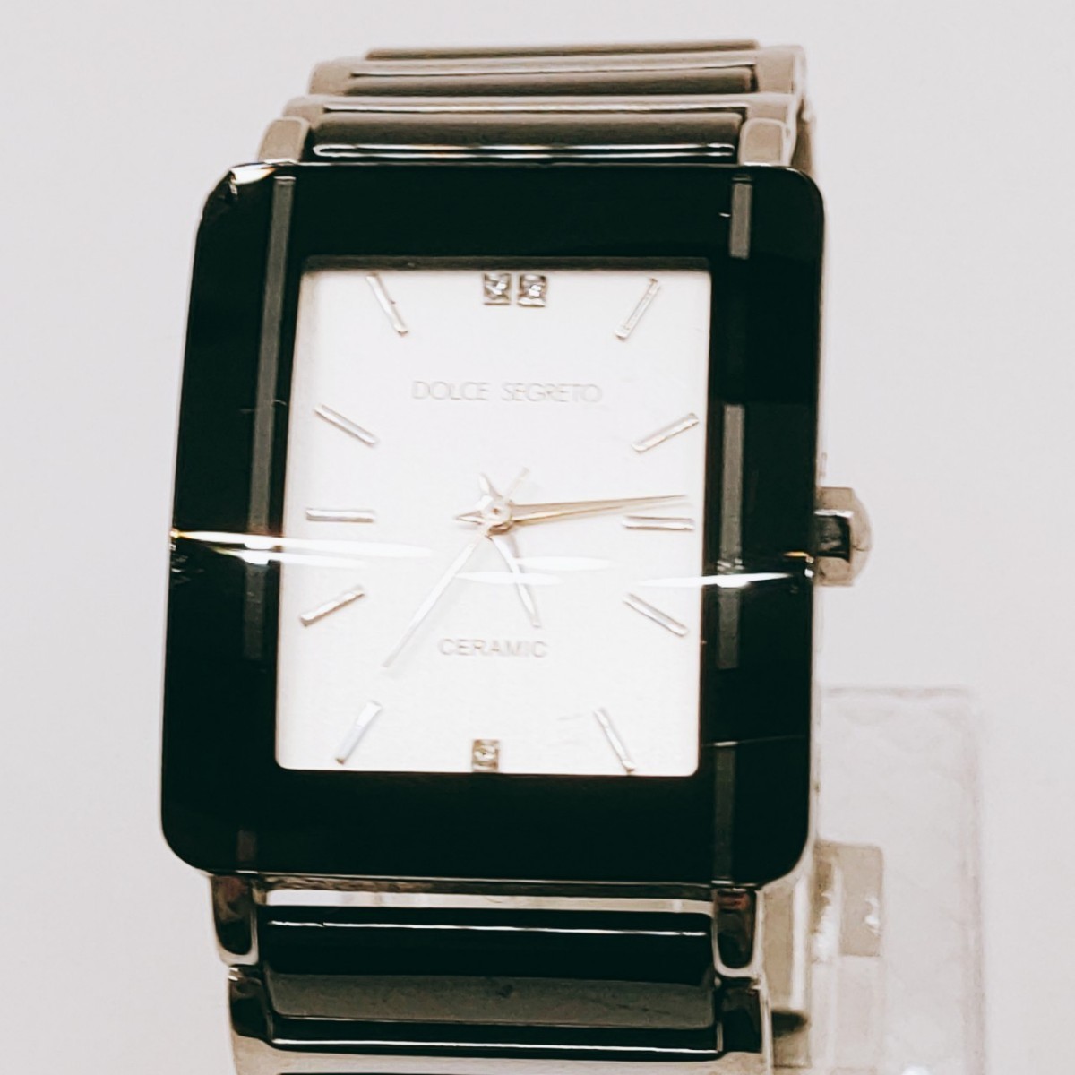 #64 DOLCE SEGRETO ドルチェセグレート RD100 腕時計 アナログ 白文字盤 シルバー基調 時計 とけい トケイ ヴィンテージ アンティーク_画像1