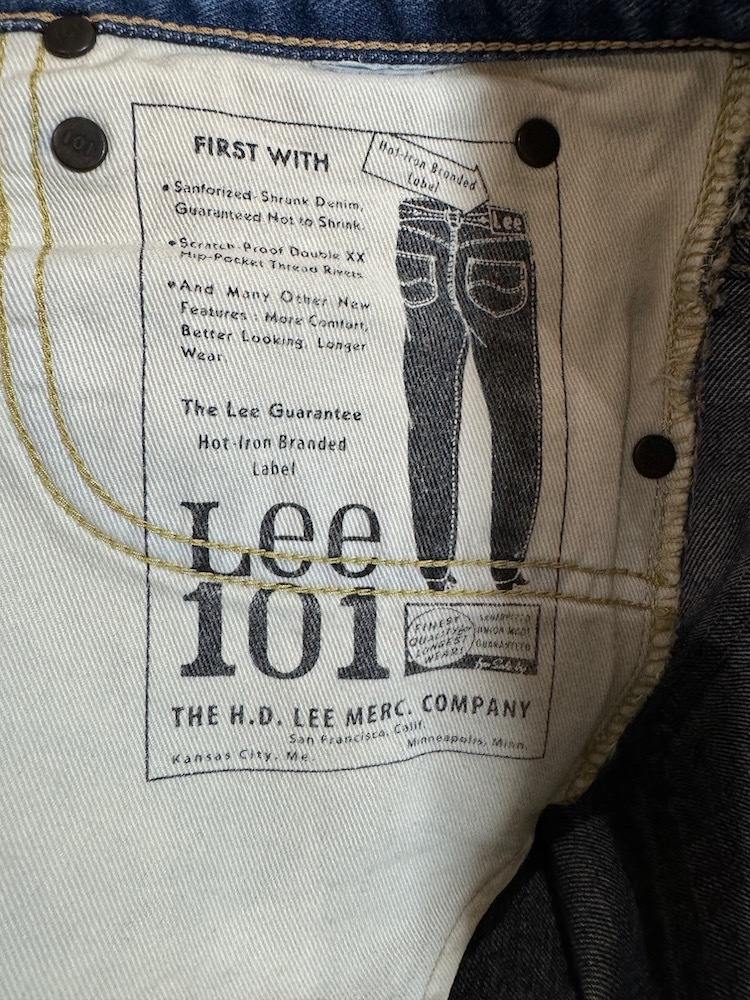 Lee 101 リー101 デニムパンツ サイズ不明_画像7