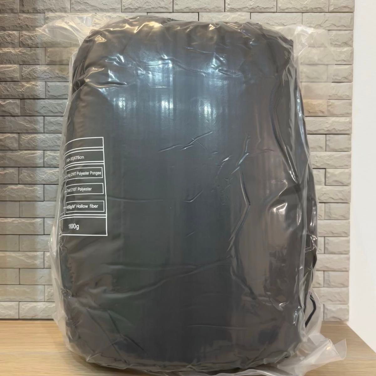 寝袋 封筒型 防災 シュラフ アウトドア 洗える 1.8kg 適応温度－5℃〜10℃ 210T 登山 キャンプ 車中泊 セット
