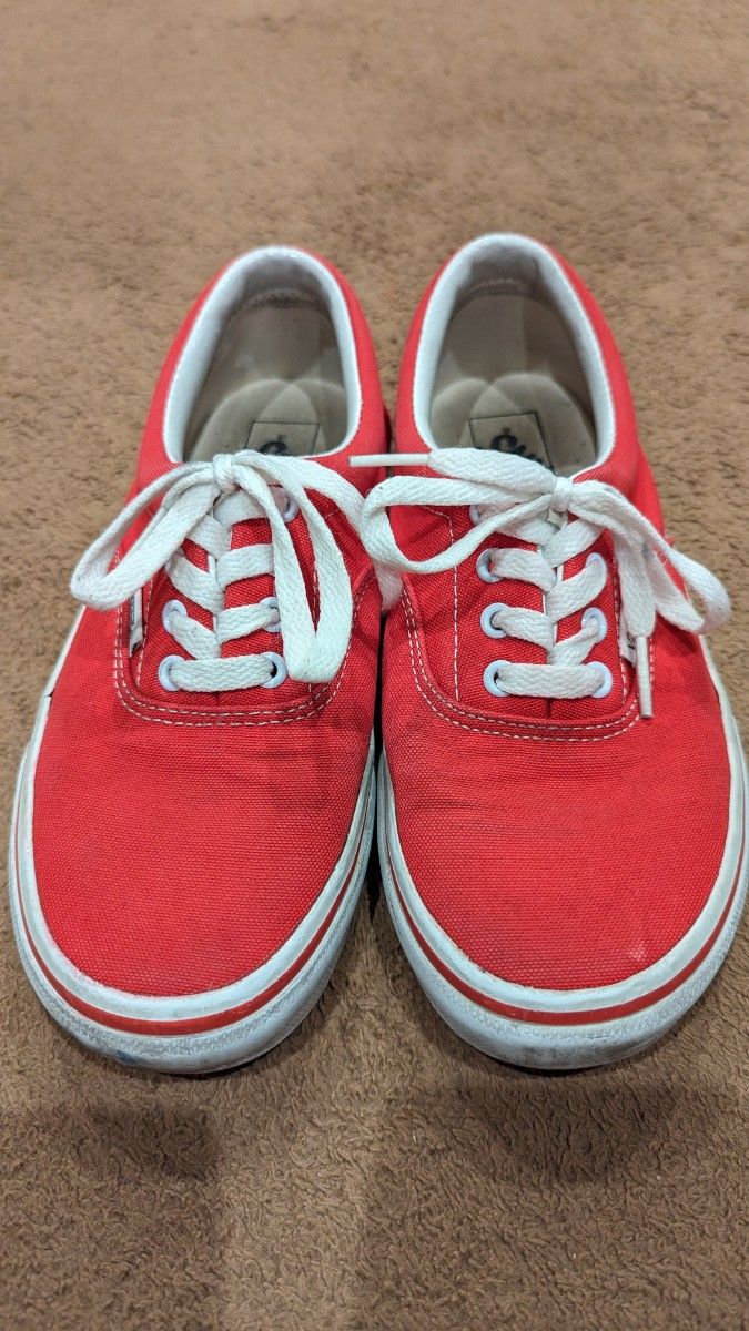 VANS スニーカー 赤 バンズ 23cm