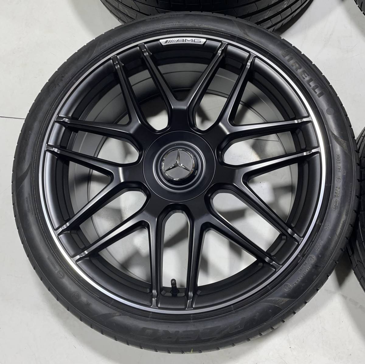 メルセデスベンツ純正AMG S63 W222 20インチ 4本セット S65 S55 S300 S400 S560 S600 S500 Pirelli Sクラス_画像3