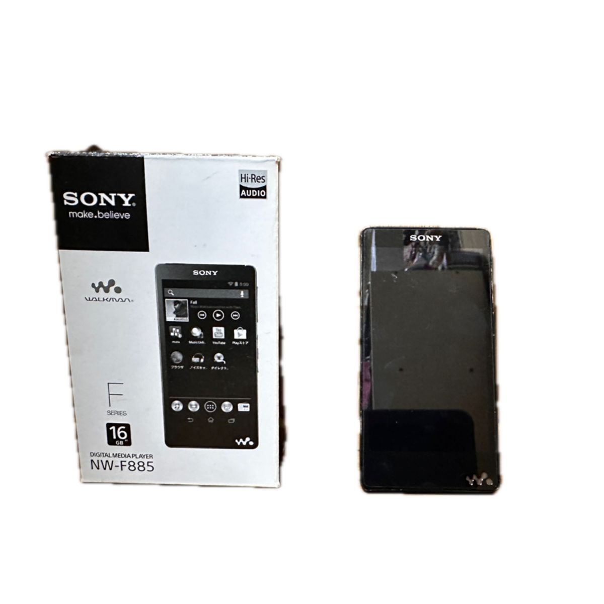 SONY WALKMAN NW-F885/16GB【充電コードあり/イヤホンなし】