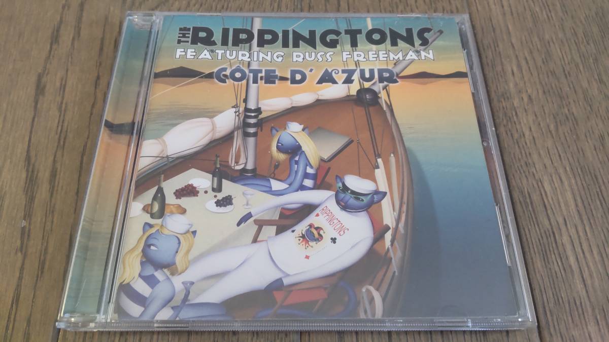 ザ リピントンズ　The Rippingtons Featuring Russ Freeman　コート ダジュール　Cote D’Azur　CD　中古_画像1