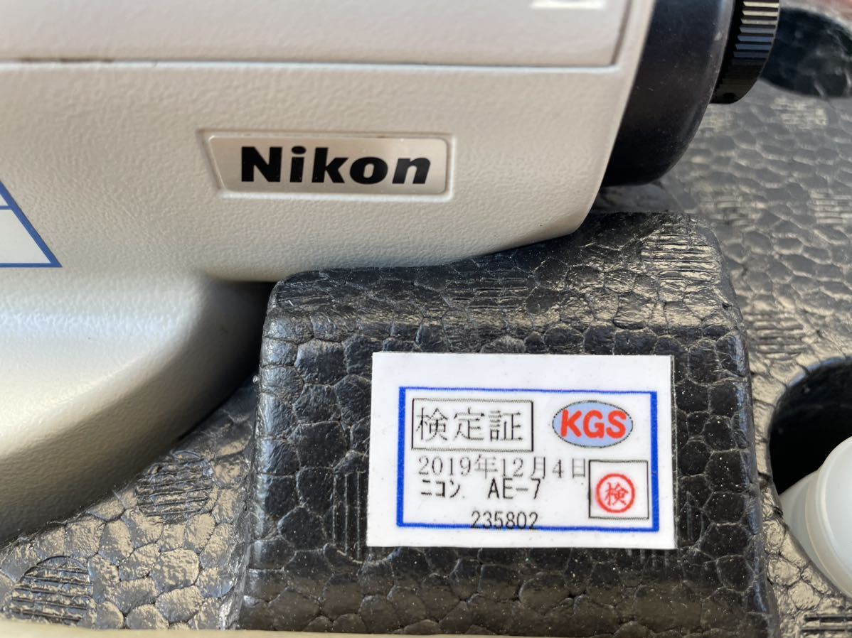 Nikon ニコン AE-7 オートレベル 自動レベル 測定器 測量 _画像2