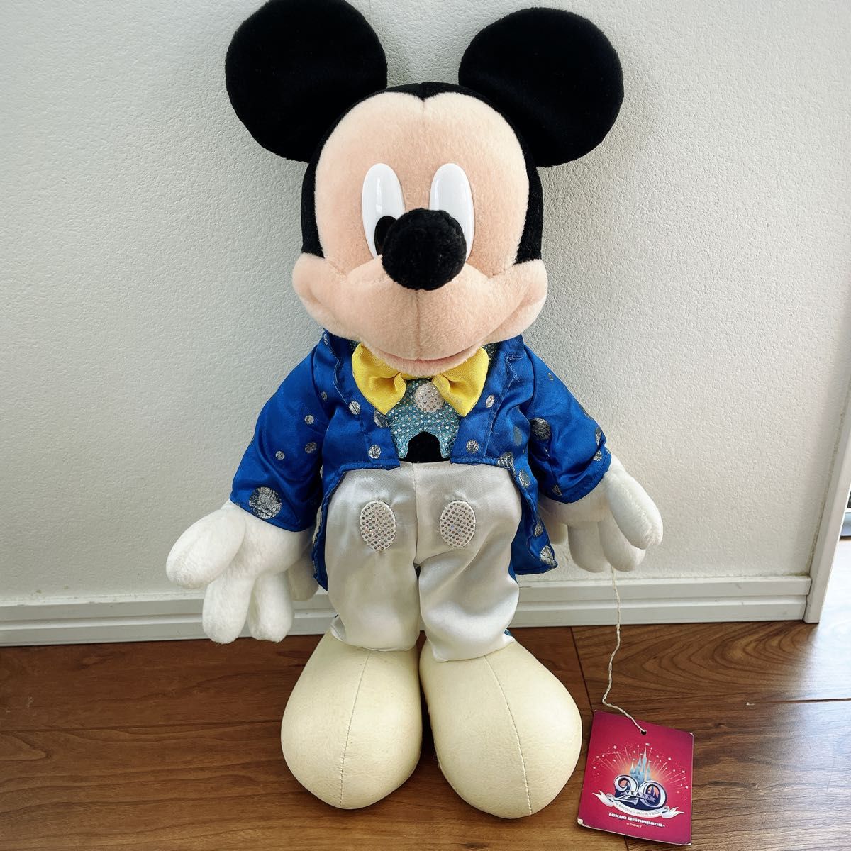 東京ディズニーランド ミッキーミニー 20周年ぬいぐるみ 人形 東京ディズニーランド ミッキーミニー 20周年ぬいぐるみ 人形