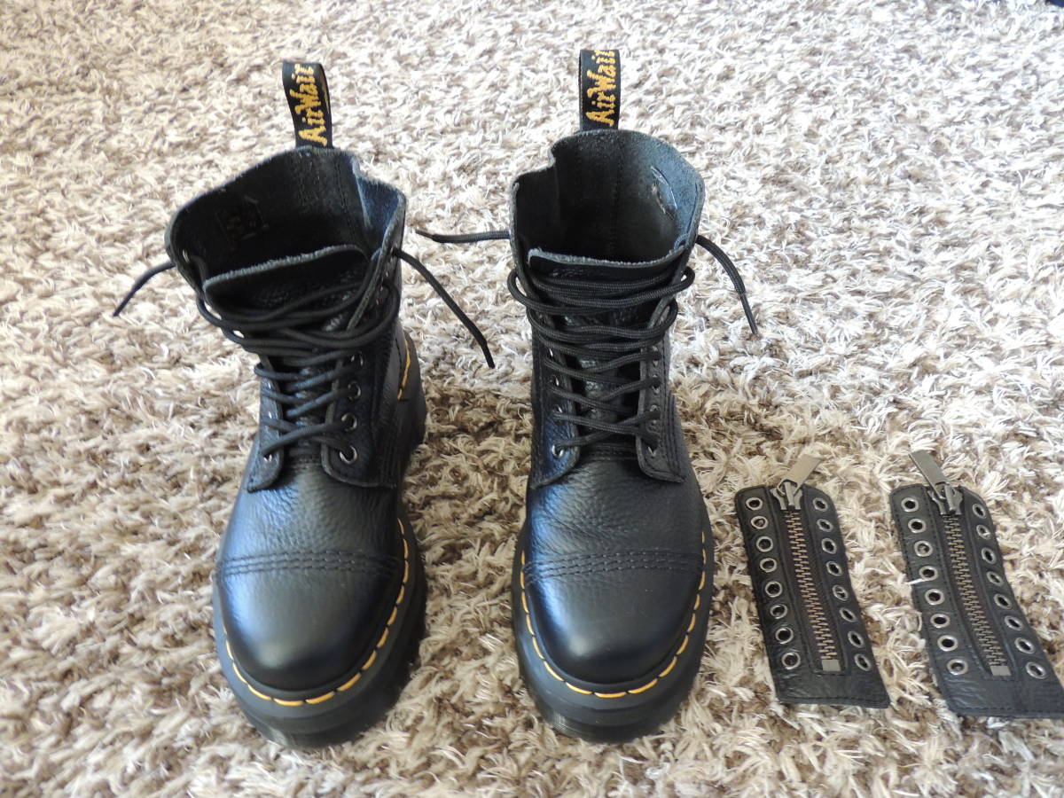 Dr.Martens/ドクターマーチン/ブーツ/UK4/US6/EU37/BLK/レザー/SINCLAIR