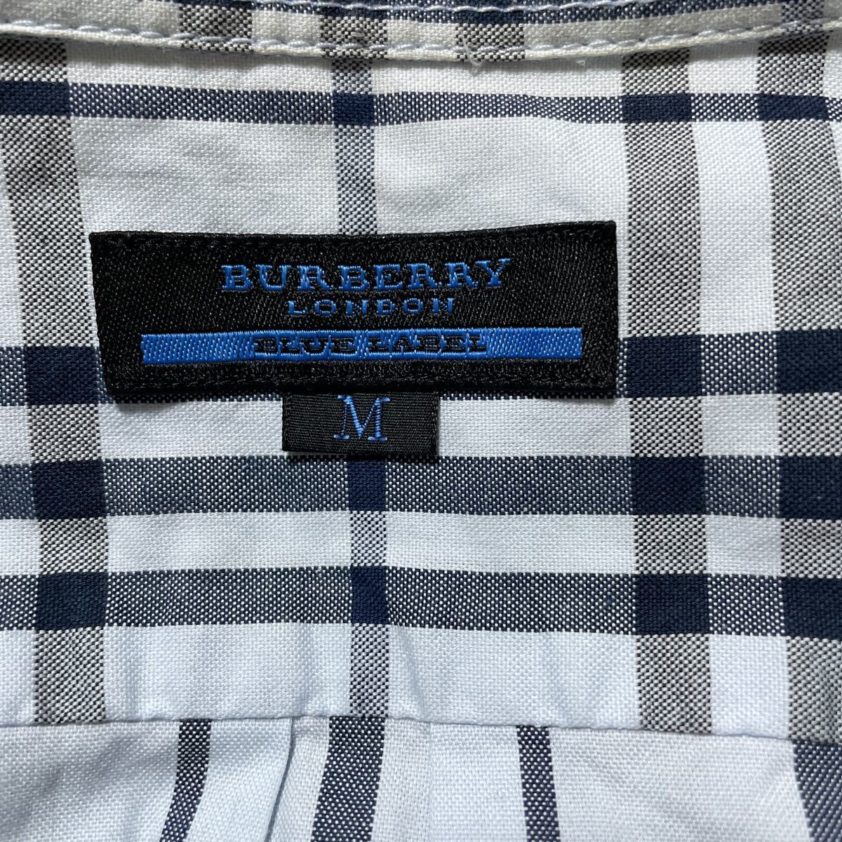 BURBERRY日本製半袖シャツMサイズ_画像3