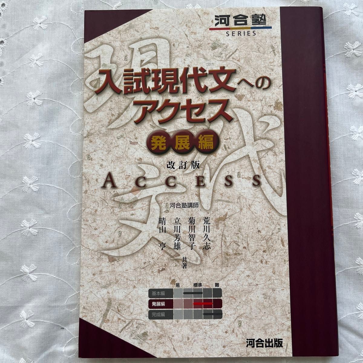 入試現代文へのアクセス　発展編 （河合塾ＳＥＲＩＥＳ） （改訂版） 荒川久志／共著　菊川智子／共著　立川芳雄／共著　晴山亨／共著