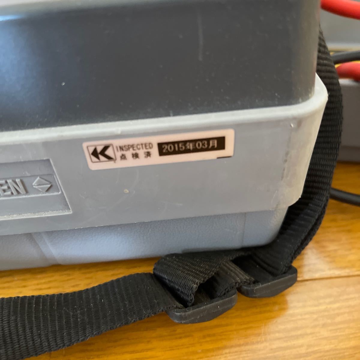 KYORITSU 共立電気計器 アーステスター　6018 共立 キューメグアース 中古品　電源確認済み　ジャンク扱い_画像4