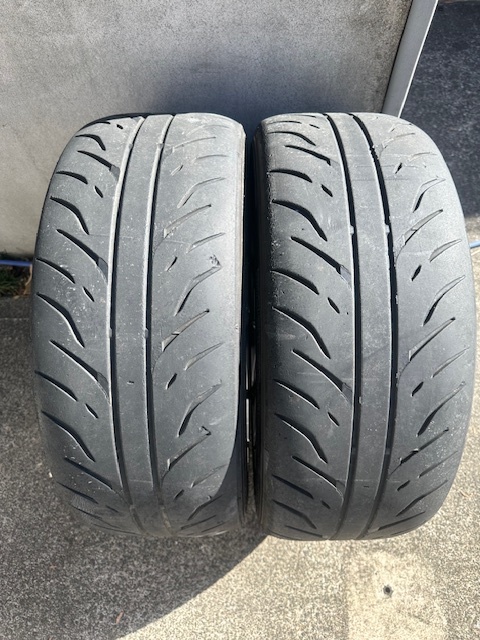 中古 ATS DTC 17インチ 7.5J +30 5Hx120 軽量ホイール & 16年製 DUNLOP DIREZZA Z2 215/45R17 4本セット BMW E36 E46等_画像3