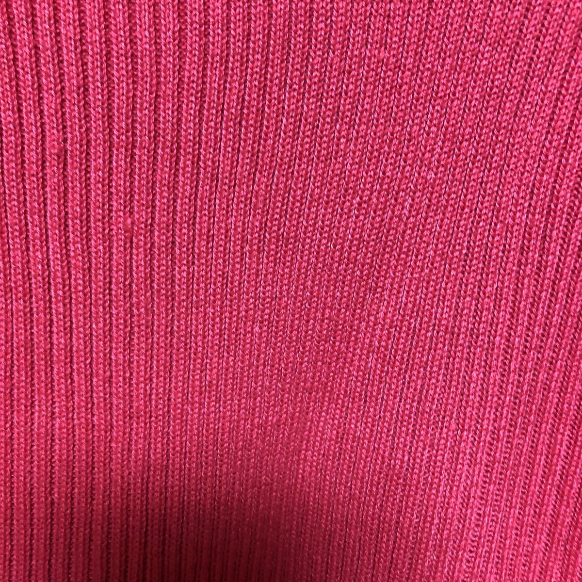 f142 未使用　ビジュー　トップス　ニット　ピンク　レディース　ファッション　衣類　長袖_画像4