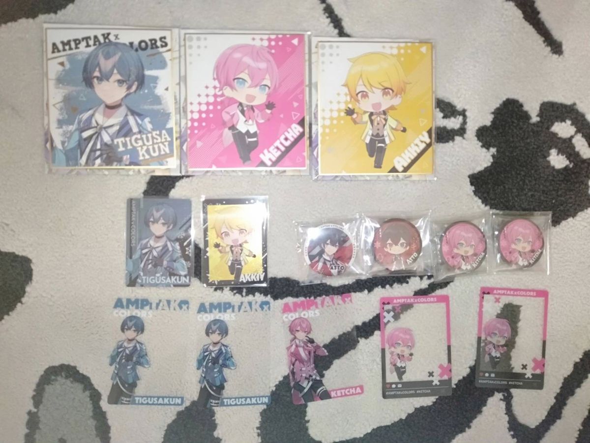 AMPTAK AMPTAK×COLORS あっきぃ まぜ太 ぷりっつ ちぐさ あっと AMPTAK AMPTAK×COLORS あっきぃ まぜ太 ぷりっつ ちぐさ あっと