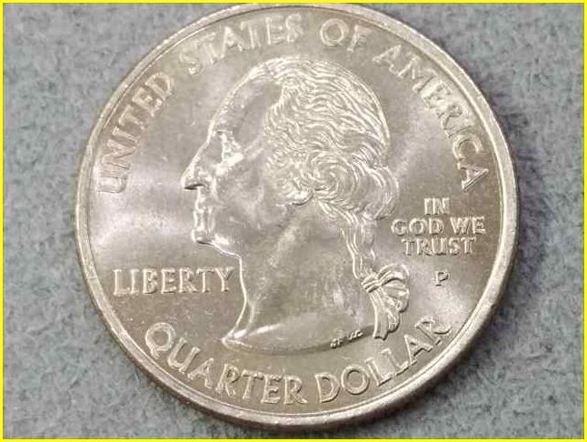【アメリカ 50州25セント硬貨《テネシー州》/2002年】クォーターダラーコイン/桃/50州25セント硬貨プログラム/The 50 State Quarters Progr_画像4