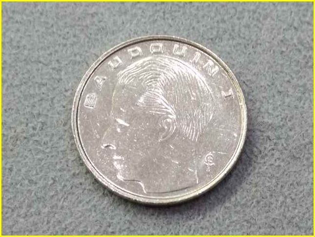 【ベルギー 1フラン 硬貨/1990年】 1F/BELGIQUE/旧硬貨/コイン/古銭/ヨーロッパ_画像4