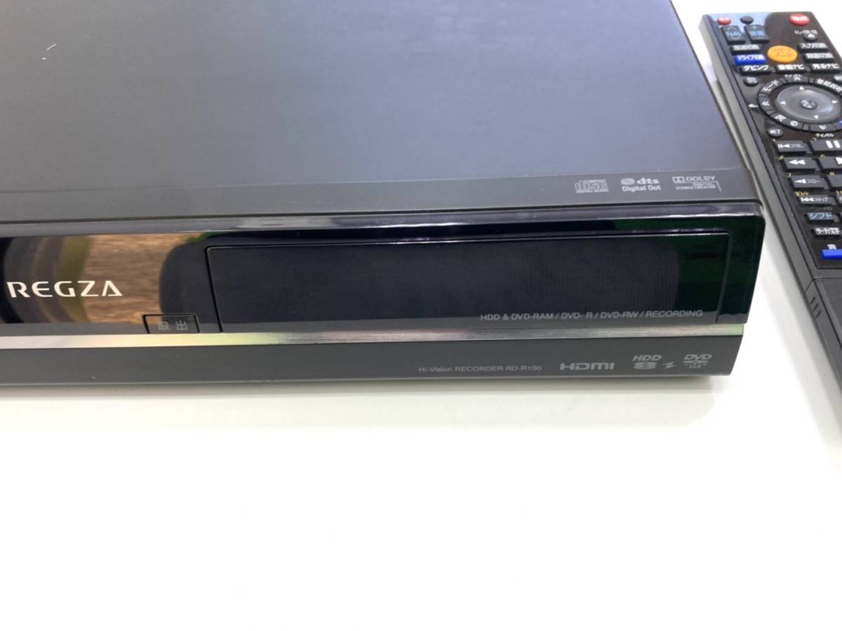 【11582】1円 東芝 TOSHIBA HDD/DVD　レコーダー REGZA RD-R100 レグザ_画像3