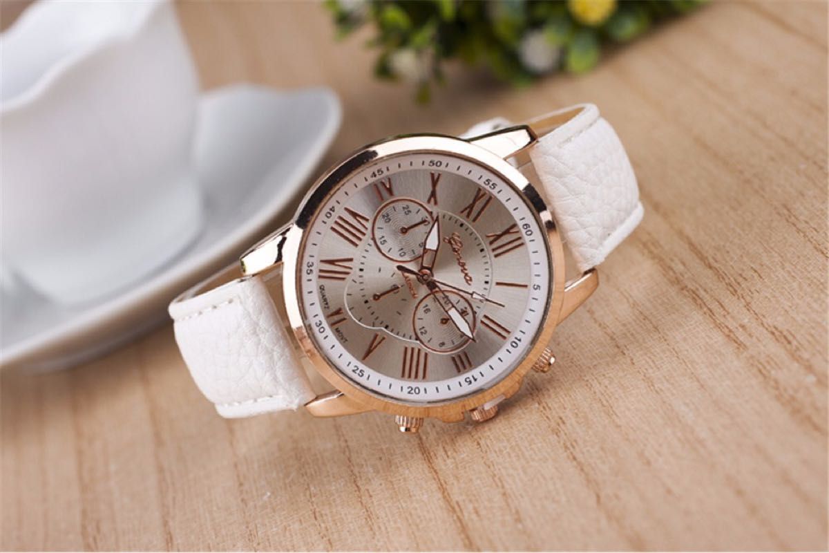 腕時計　時計 ギリシャ文字 アナログ メンズ クォーツ 高品質 レザー ファッション時計 オシャレ ウォッチ