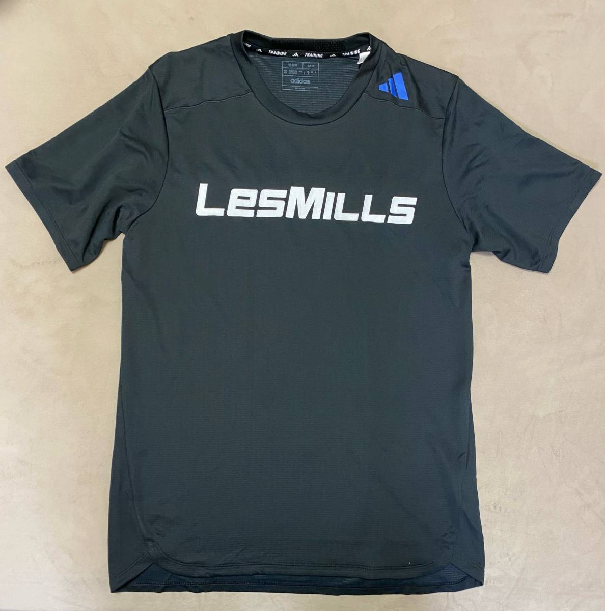 【送料無料】adidas LesMills Tシャツ Ｌサイズ メンズ/アディダス/レズミルズ /レスミルズ/BODYCOMBAT/ボディコンバット_画像1