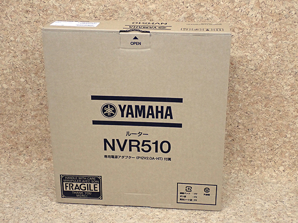 【新品 未使用】YAMAHA NVR510 ZT92430 ギガアクセスVoIPルーター 有線(NMA972-1)_画像2