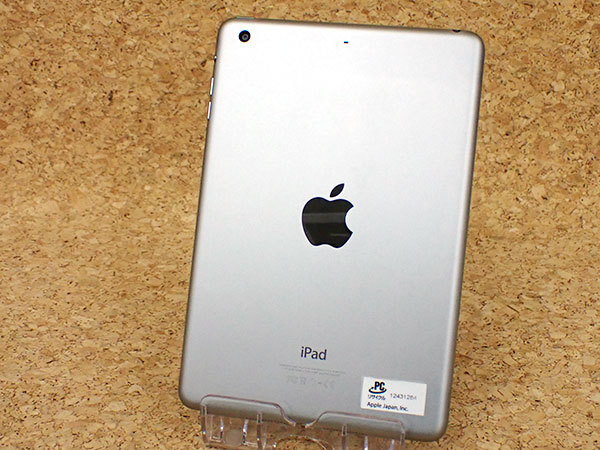 【中古】iPad mini 3 第3世代 Wi-Fiモデル 16GB MGNR2J/A スペースグレイ 本体(NKA202-1)_画像2