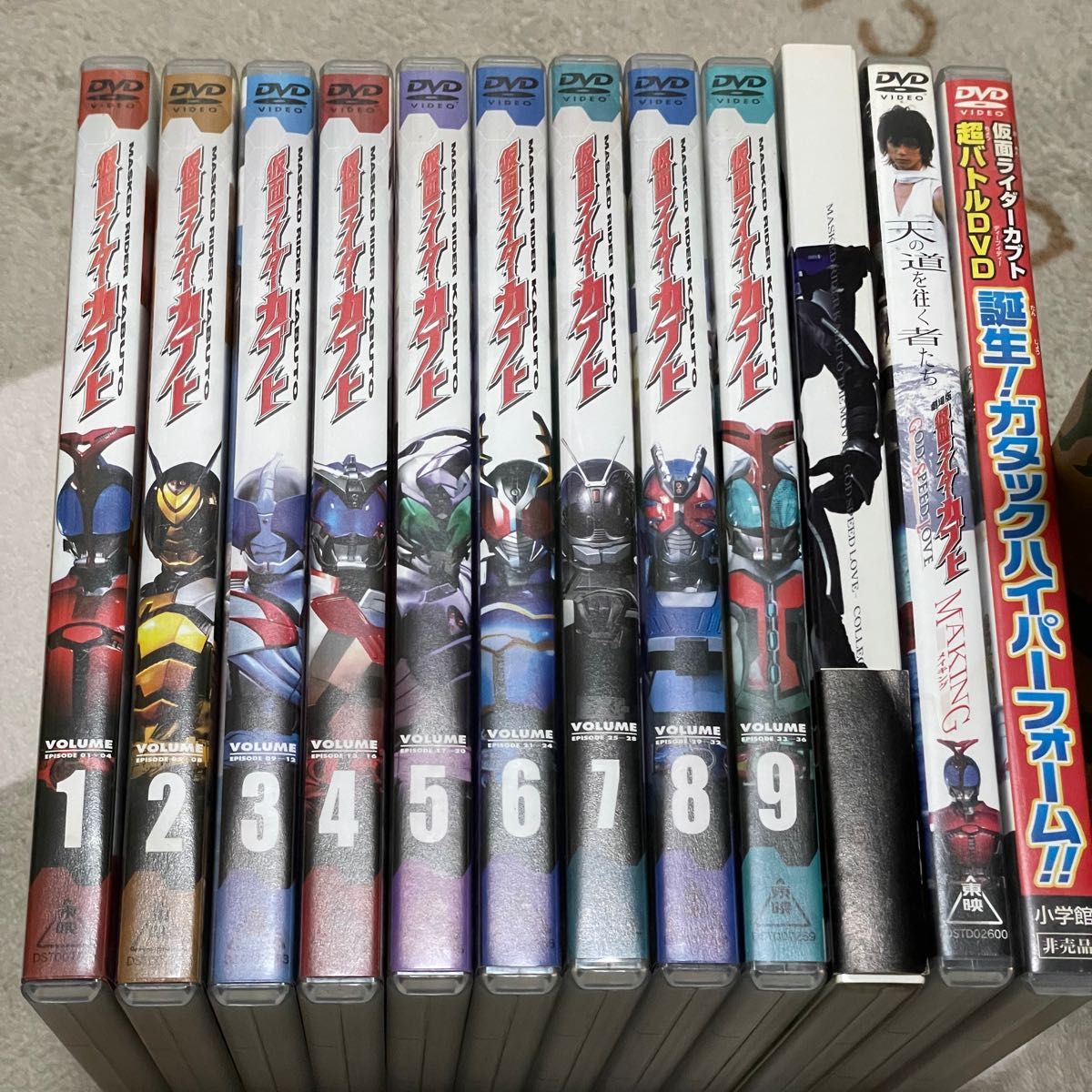 仮面ライダーカブト DVD セット 初回生産|Yahoo!フリマ(旧 仮面ライダーカブト DVD セット 初回生産|Yahoo!フリマ(旧