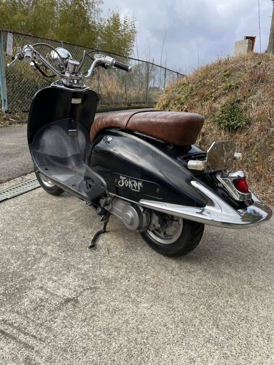 HONDA ホンダ Joker ジョーカー50 オシャレなスクーター　AF42 ブラック　50cc カスタム車　レストアベース　現状売り切り_画像7