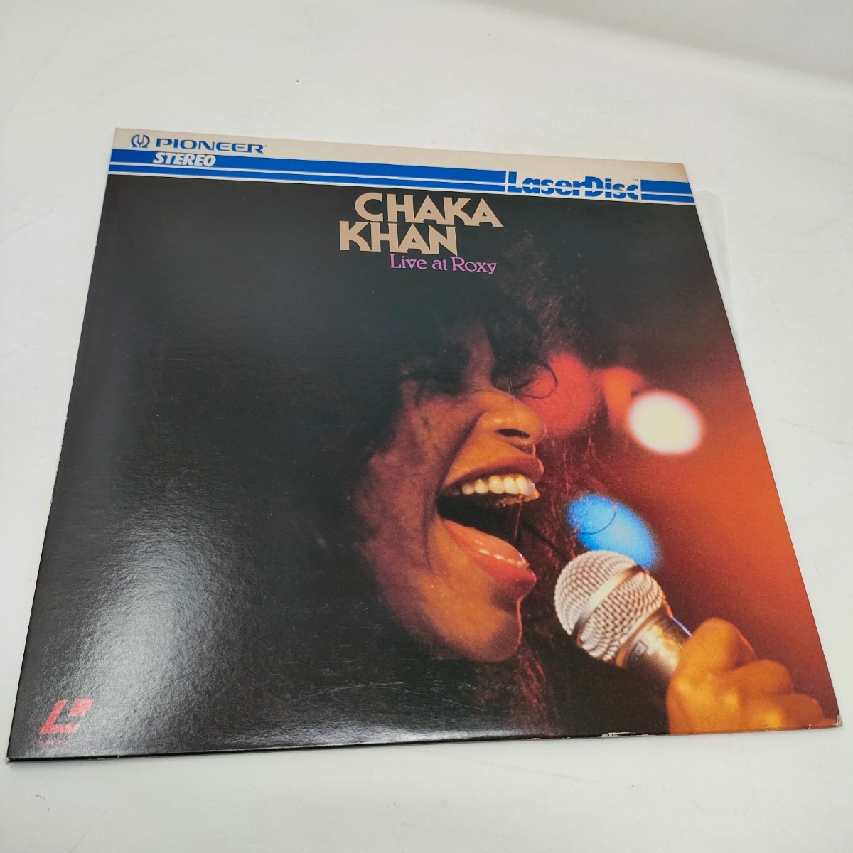  tea ka* car nCHAKA KHAN laser disk LD LIVE AT ROXY Live prompt decision postage included 