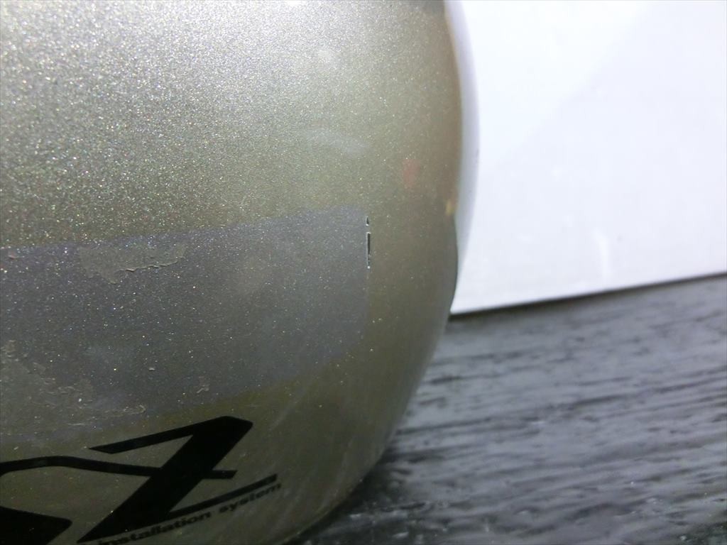 T【C3-36】【100サイズ】アライ Arai SZ/初期型 ジェットヘルメット/61～62cm/XLサイズ/※傷・汚れ・素材劣化有_画像7